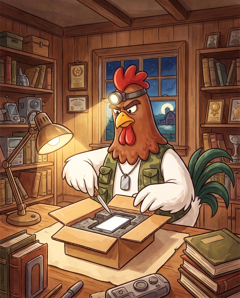Colonel Cluckson — Extraction