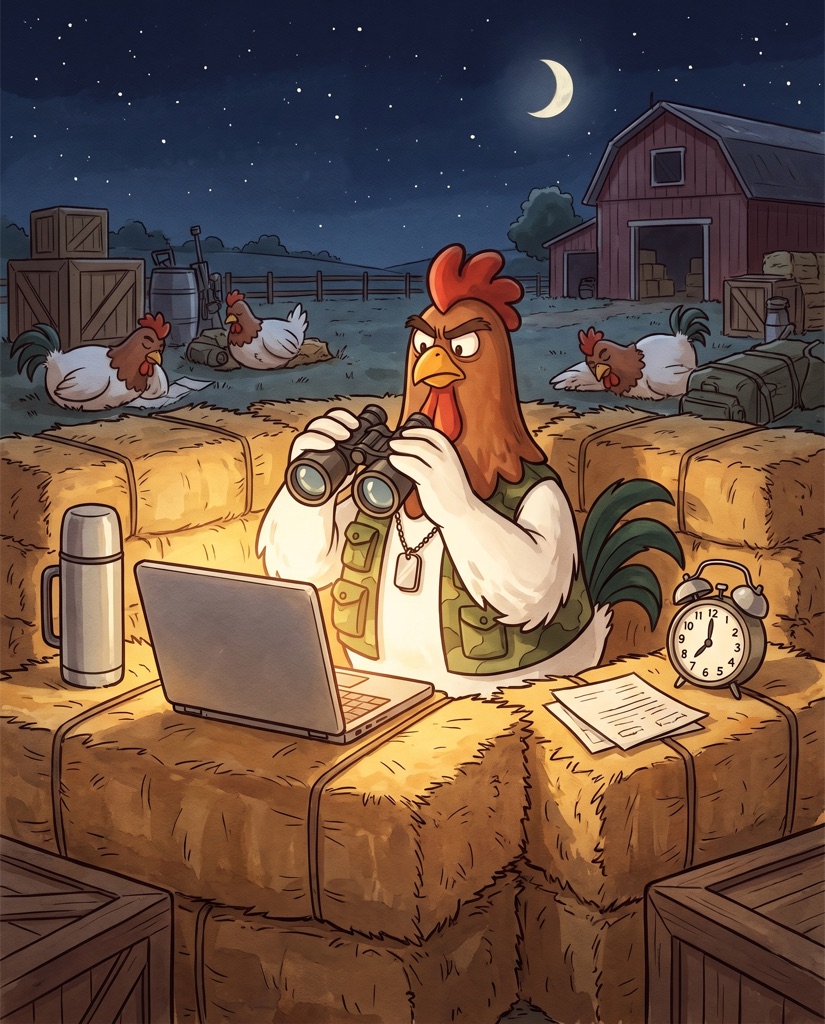 Colonel Cluckson — Night watch
