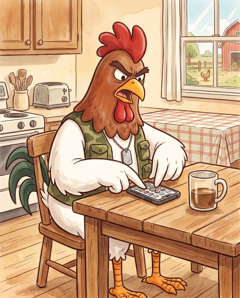 Colonel Cluckson — Civilian life