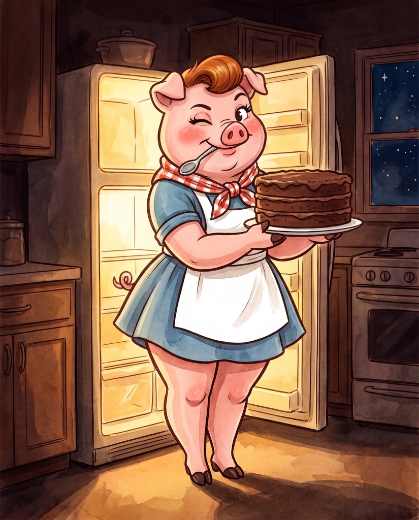 Dottie — Midnight snack