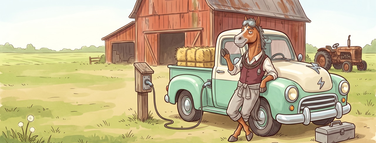 Wattson the horse — cover art
